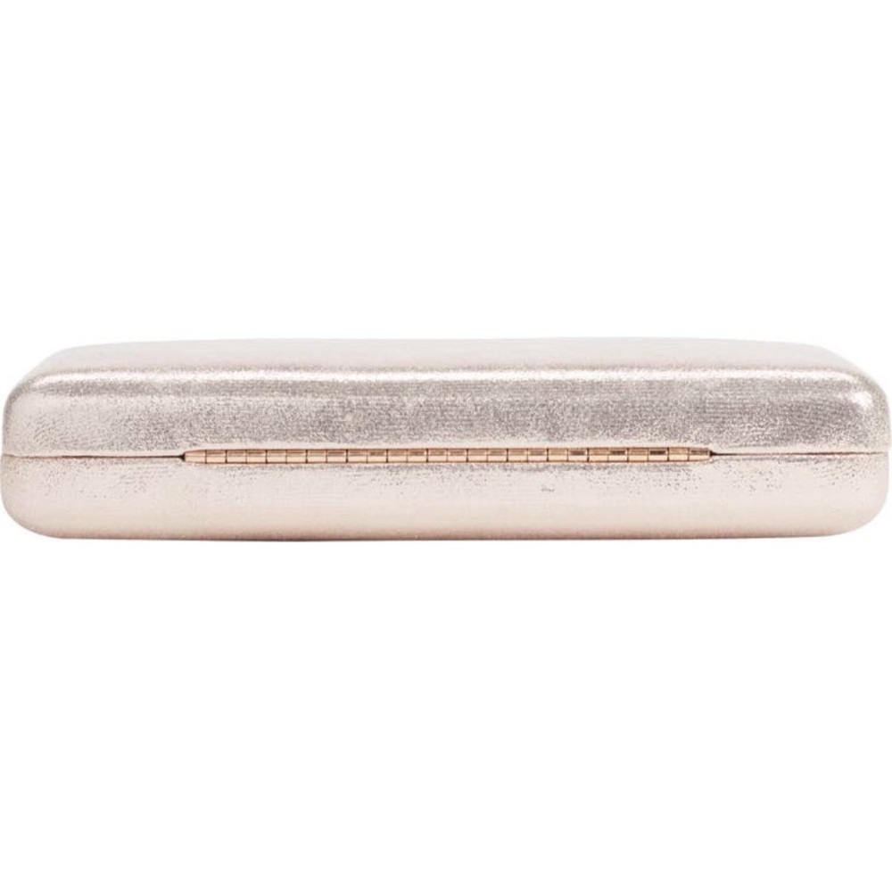 NWT Nordstrom Metallic Box Clutch - Picture 6 of 9